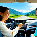 Family Road Trip**

"A family of five, fully clothed in casual travel attire, smiles happily inside a 2024 Honda Pilot on a scenic highway. Lush green mountains and a clear blue sky are visible through the windows. Car is packed with luggage, visible through the rear window. Safe for work, appropriate content, fully clothed, family-friendly, professional photography, perfect anatomy, correct proportions, natural pose, well-formed hands, proper finger count, natural body proportions."

**